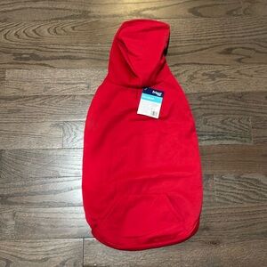 Frisco Dog Basic Hoodie in Red Size XL
